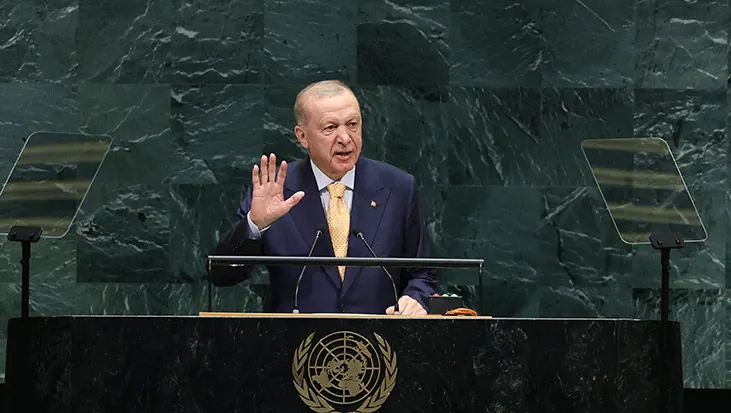 エルドアン大統領の国連総会演説、世界のメディアで反響呼ぶ