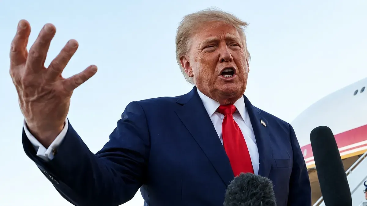 トランプ大統領：イランが直接接触、戦争終結に近づいていると発言